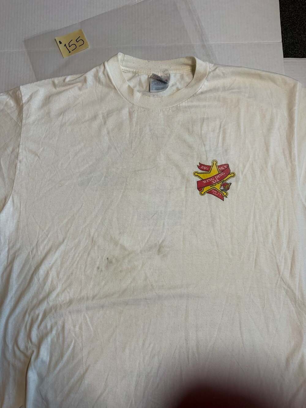 Hanes Big Sky Wing Ding XIX 1997 T-Shirt White